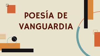 La poesía de vanguardia [upl. by Zink]