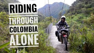 Alaska to Argentina on a Honda 90 Episode 14  Colombia [upl. by Endres]