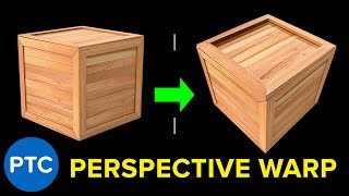 How to Change The Perspective of ANYTHING In Photoshop  Perspective Warp Guide [upl. by Auqinimod]