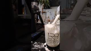 SPANISH LATTE COLD asmr food asmrfood asmrfood satisfyingvideo coffeelatte [upl. by Hennessy]