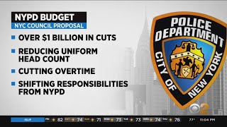 New York City Council Proposes Over 1 Billion In Cuts To NYPD Budget [upl. by Naicul]