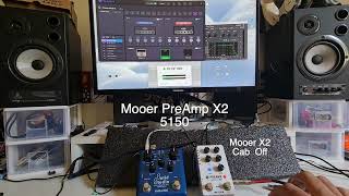 Mooer Preamp X2  Native Ir loader vs Nux Solid Studio With Same IR [upl. by Berga172]