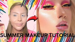 Summer Makeup Tutorial  Quick amp Easy Makeup for a Flawless Summer Glow 🌸✨ [upl. by Tybie79]