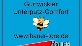 BAUER  Gurtwickler UnterputzComfort [upl. by Levitt]