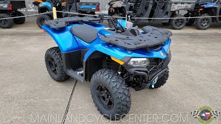 2024 CFMOTO CFORCE 500 S IN ROYAL BLUE WALKAROUND [upl. by Ahsemac]