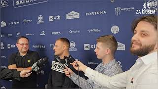 DAMIAN STASIAK I ELEMENTY KARATE W JEGO WALKACH W MMA  WALKA NA KSW 90 JUŻ W SOBOTĘ [upl. by Corneille838]