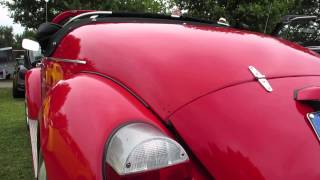 vw aircooled speedster red pt1  duisburg 2013 [upl. by Nedac]