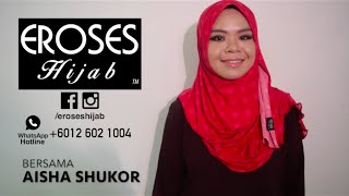 Eroses Hijab bersama Aisha Shukor Siri 1 Ayam Sambal Bali [upl. by Nonnaer996]