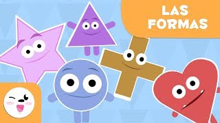 Las formas geométricas para niños  Vocabulario para infantil [upl. by Naired714]