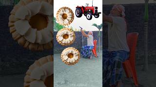 Rounding coconut biscuits to Alto Rollar Jcb amp Tractor  Vehicles names magic video [upl. by Bakemeier]