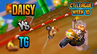 Daisy Squad vs Tricenarian Gaming  CTL Week 10  Mario Kart Wii Custom Tracks [upl. by Weasner]