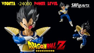 Opening SH Figuarts Dragon Ball Z  24000 Power Level Vegeta  Review [upl. by Airdnola424]