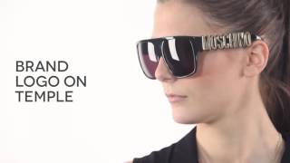 Moschino MO 771 Sunglasses Review  SmartBuyGlasses [upl. by Enelam]