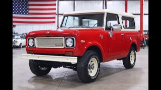 1970 International Scout 800a  Overview [upl. by Eenobe]