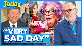 Barry Humphries former manager of 21 years shares their special moments  Today Show Australia [upl. by Arundel696]