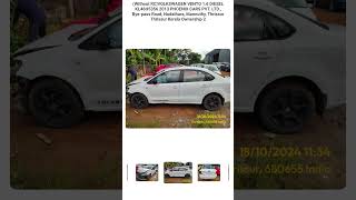 Volkswagen vento 16 diesel salvageCar insurance claimviralvideo shortsyoutube shorts shortvideo [upl. by Edlyn]