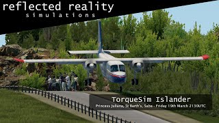 Live Stream TorqueSim Islander  Princess Juliana St Barths Saba [upl. by Lantz]