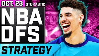 NBA DFS Strategy Wednesday 102324  DraftKings amp FanDuel NBA Lineup Picks [upl. by Prasad]