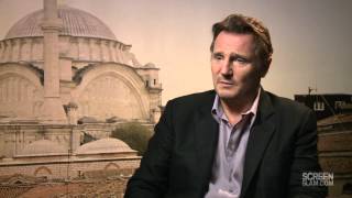 TAKEN 2 Interview with Liam Neeson  ScreenSlam [upl. by Burchett]