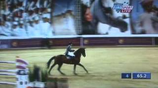 Ludger Beerbaum riding Chaman in the Global Champions Tour Doha [upl. by Serilda]