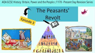 Episode 3Peasants RevoltAQA GCSE History Britain Power and the People Revision Series [upl. by Eremahs]