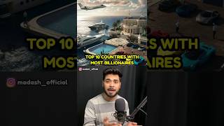 Top 10 Countries With Most Billionaires 💸🤑 [upl. by Daphne]