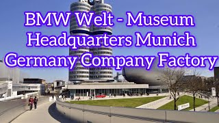 Bmw welt tour BMW Welt  Museum  Headquarters  Munich Germany Company Factory [upl. by Boote783]