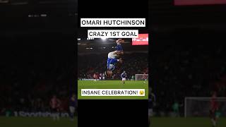 Omari Hutchinson Crazy 1st Goal amp Insane Celebration 😵⚽️ Football ITFC Chelsea [upl. by Aicitan]