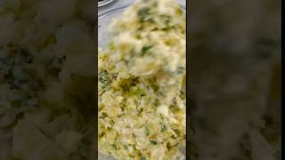 Potato salad is a salad dish made from boiled potatoes with dressing … [upl. by Angeli111]