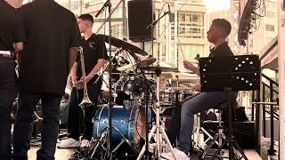 Jahdiel Aviles drums solo  Afro blues of Mongo Santamaria [upl. by Alisen451]