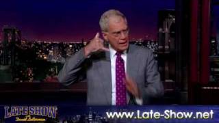 Late Show with David Letterman  September 4 2009  Neil Patrick Harris Part 1 [upl. by Keelia]