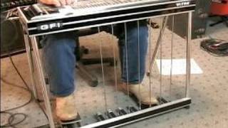 How to Play the Pedal Steel Guitar  How to Use Knee Levers of a Pedal Steel Guitar [upl. by Sitsuj475]