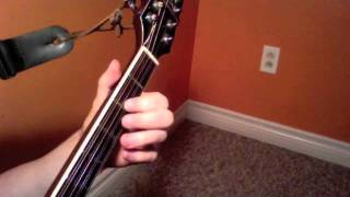 Bouzouki Lesson 1 — Position of the Left Hand Fingers [upl. by Ahsait]