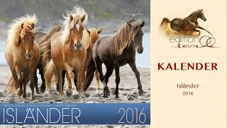 Kalender Isländer 2016 [upl. by Dadinirt]