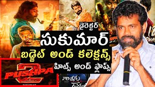 Director Sukumar Budget and box office collection movies list Hits and flops all Telugu movies list [upl. by Angel]