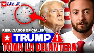 🚨 URGENTE SALEN LOS PRIMEROS RESULTADOS ELECTORALES  KAMALA VS TRUMP [upl. by Adnarym587]