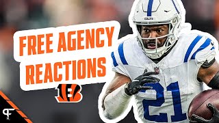 Bengals Free Agency Reaction Zack Moss Mike Gesicki Sheldon Rankins Geno Stone and Much More [upl. by Eruot752]