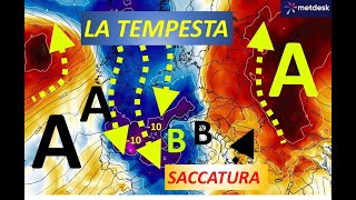 METEO  VIOLENTO PEGGIORAMENTO SU TUTTE LE REGIONI LESTATE CHIUDE DEFINITIVAMENTE NEVE SULLE ALPI [upl. by Pincus182]