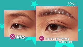 ¡Pon tus cejas en forma con el lápiz de cejas Micro Brow Pencil de Nyx Professional Make up [upl. by Tierza]