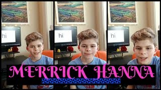 Merrick Hanna Instagram live feb 2018  Merrick hanna Americas Got Talent instagram live [upl. by Farrand878]