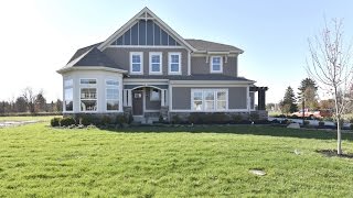 The Bradford Floorplan by Fischer Homes  Model Home in Summerwood Lakes [upl. by Boy]