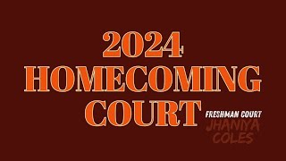 2024 Homecoming Court [upl. by Ainnat578]