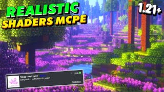 TOP ULTRA SHADERS MCPE 121 REALISTIC TERBAIK RINGAN  Newb x Amethyst Shaders rtx shaders mcpe [upl. by Srini]