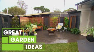 How to Turn Your Backyard into the ULTIMATE Outdoor Entertaining Space  GARDEN  Great Home Ideas [upl. by Ahcsatan]