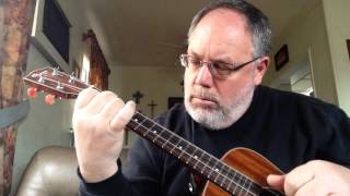 Led Zeppelins THE RAIN SONG on low g ukulele [upl. by Aleen]