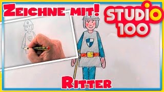 Ritter  Zeichnen lernen für Anfänger  Schritt für Schritt [upl. by Esme]