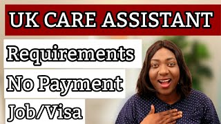 HOW TO BECOME A CARE ASSISTANT WITH NO EXPERIENCE HOW TO BECOME A CARE ASSISTANT IN THE UK [upl. by Trelu205]