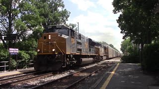 An ST70AH leads X216 past Riverdale [upl. by Erdnael430]