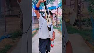 ELEVAR Gully Cricket Scoop Bat Review And Test shorts cricket bat [upl. by Gombosi]