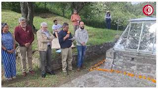 Con ofrenda reabre por 3 días altar de los cráneos esculpidos en la zona arqueológica de Cholula [upl. by Fields]